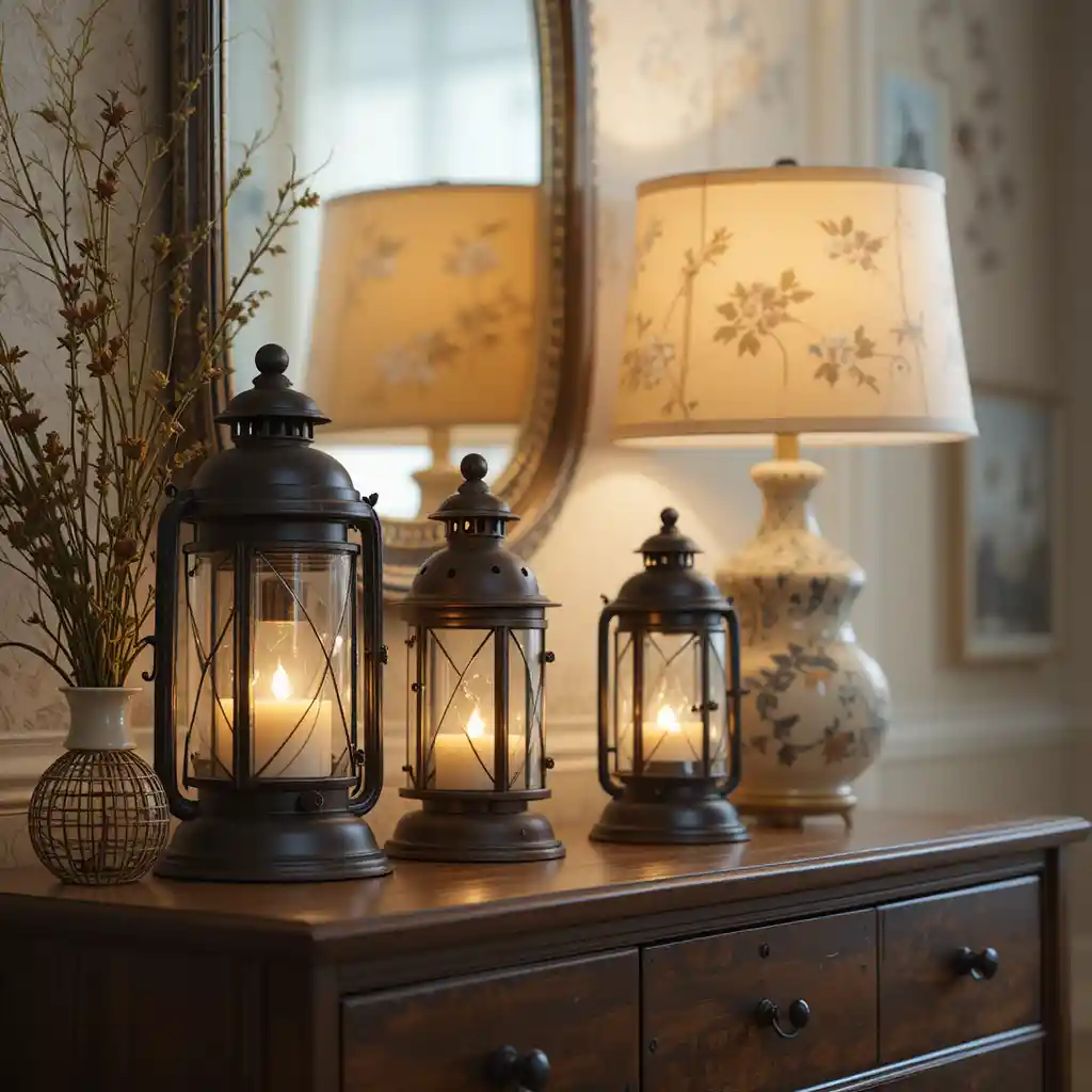 Vintage Lanterns for a Nostalgic Touch