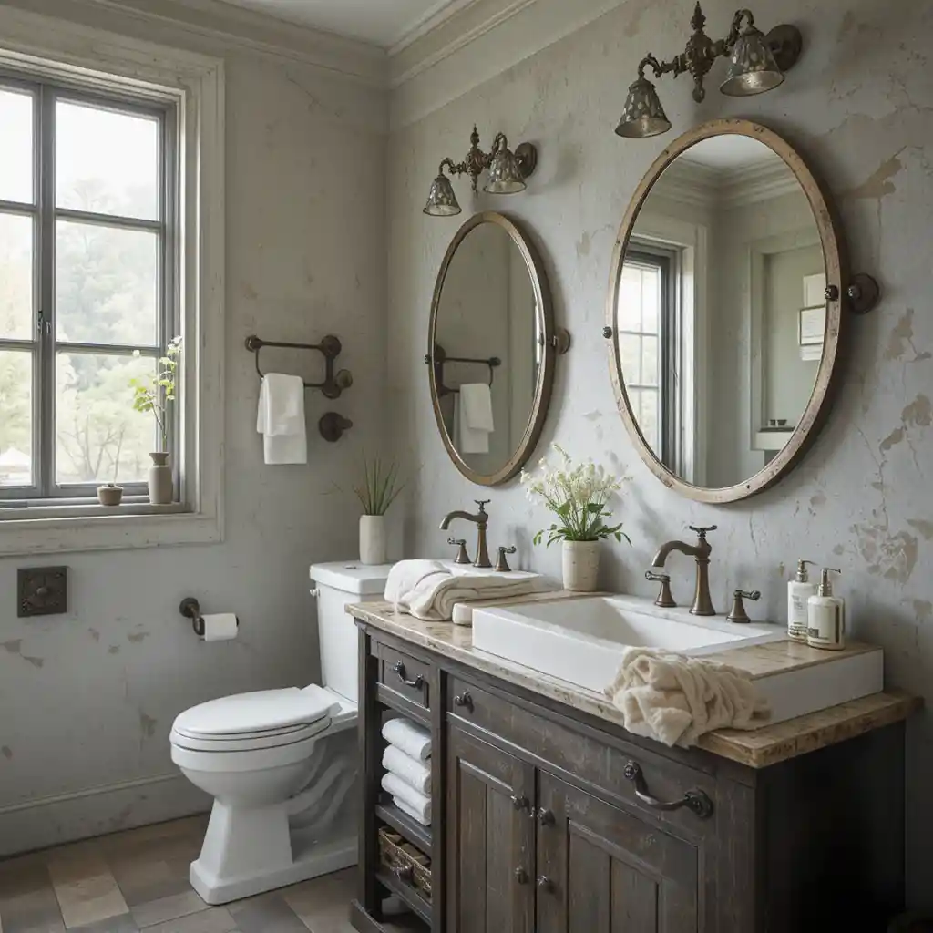 Weathered Metal Fixtures