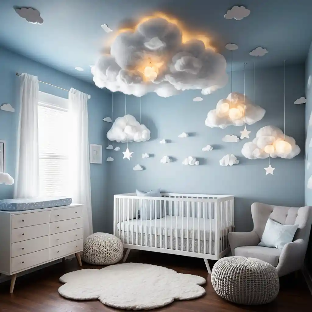 Whimsical Cloud Nursery