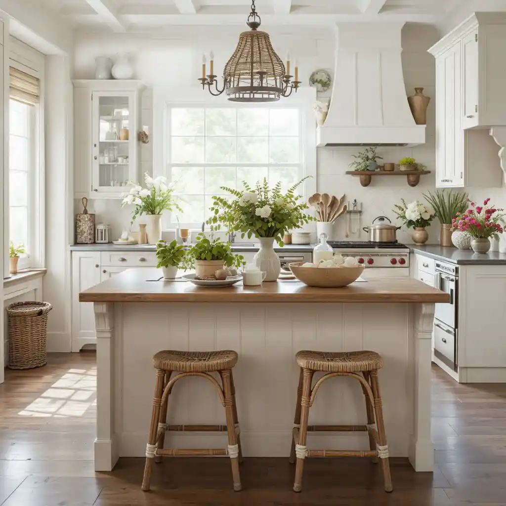 Wicker and Rattan Accents