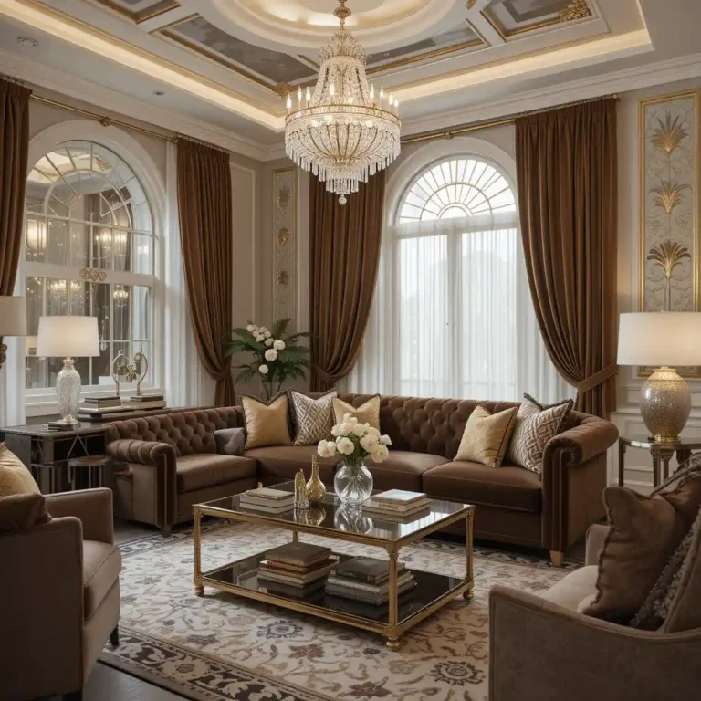 21 Elegant Chocolate Brown Couch Living Room Ideas