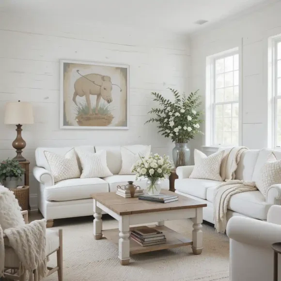 Cozy Cottage-Inspired Whites