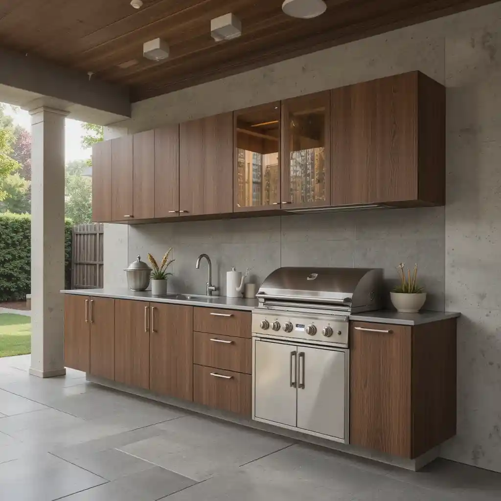 Floating Cabinets for a Sleek Touch