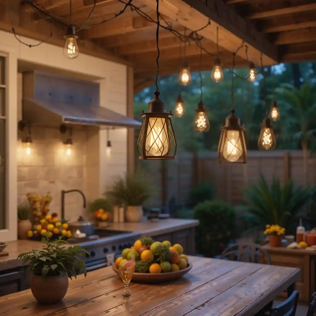 Hanging Lantern Lighting