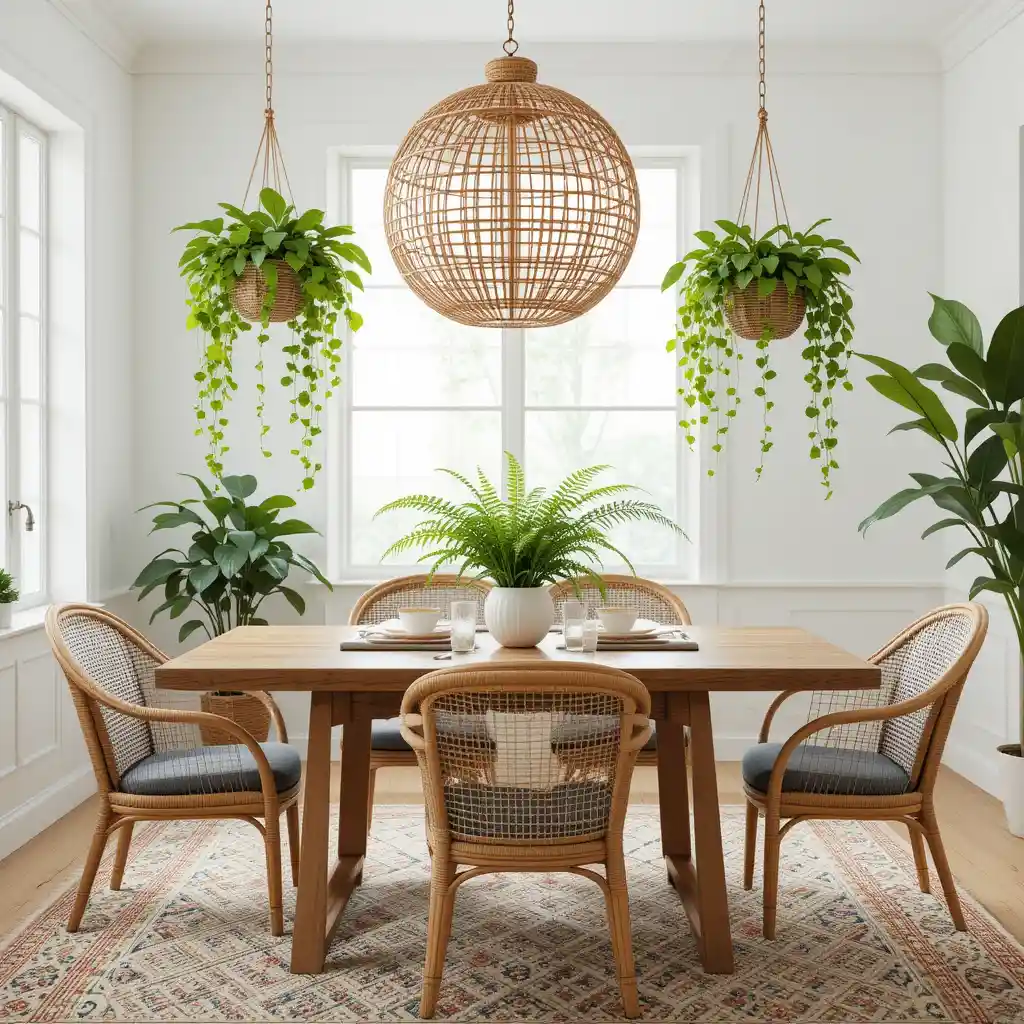 Hanging Plants for a Lush Ambiance