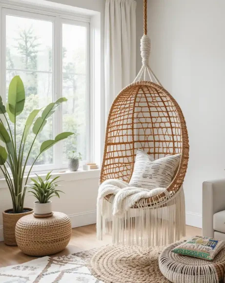 Indoor Hammock or Hanging Chair