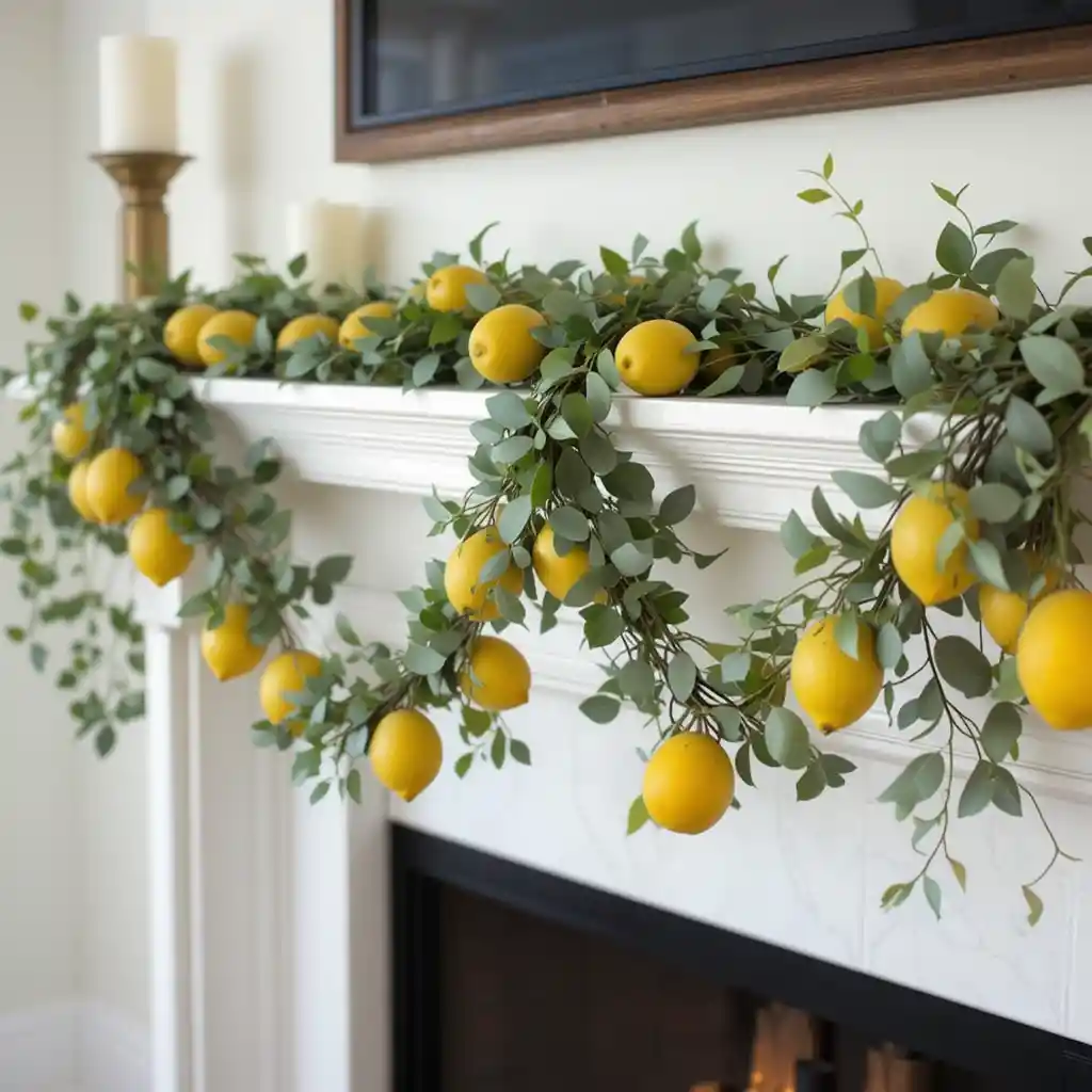 Lemon and Eucalyptus Garland