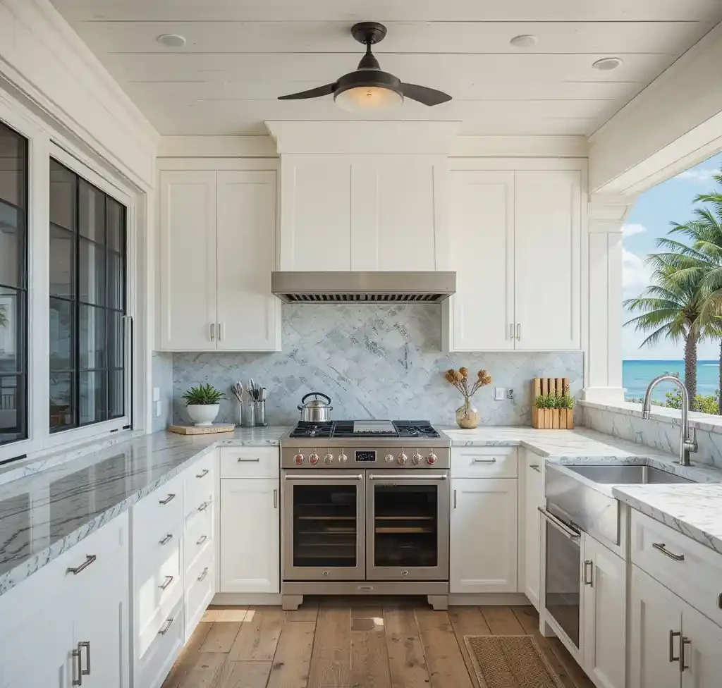 Marine-Grade Polymer Cabinets for Coastal Homes