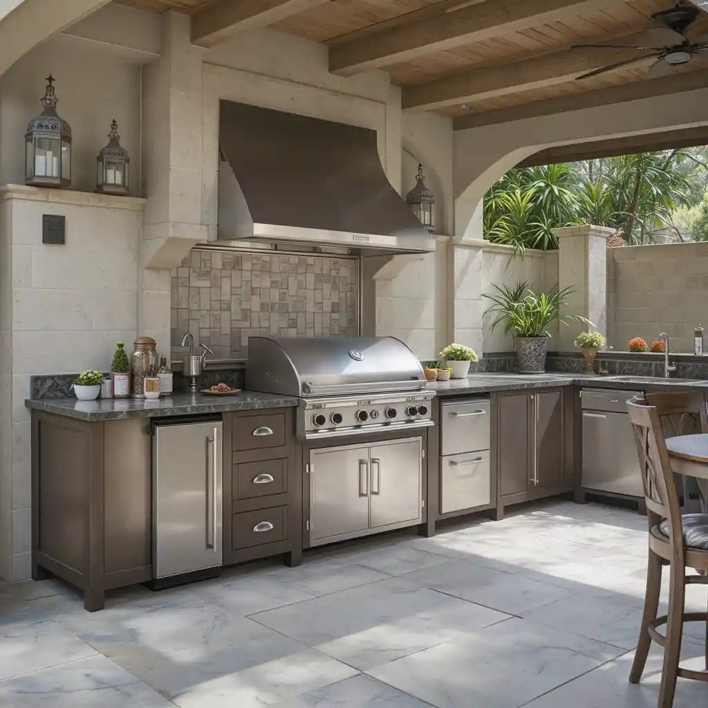 Powder-Coated Aluminum Cabinets