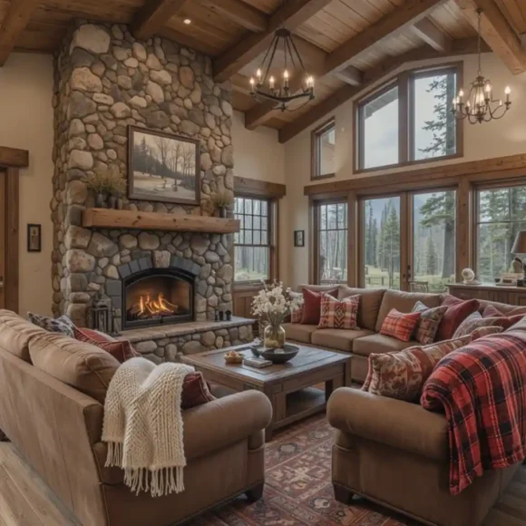 Rustic Lodge Warmth