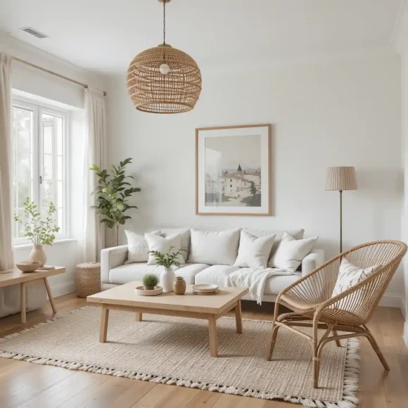 Scandinavian Meets Boho Mid-Century