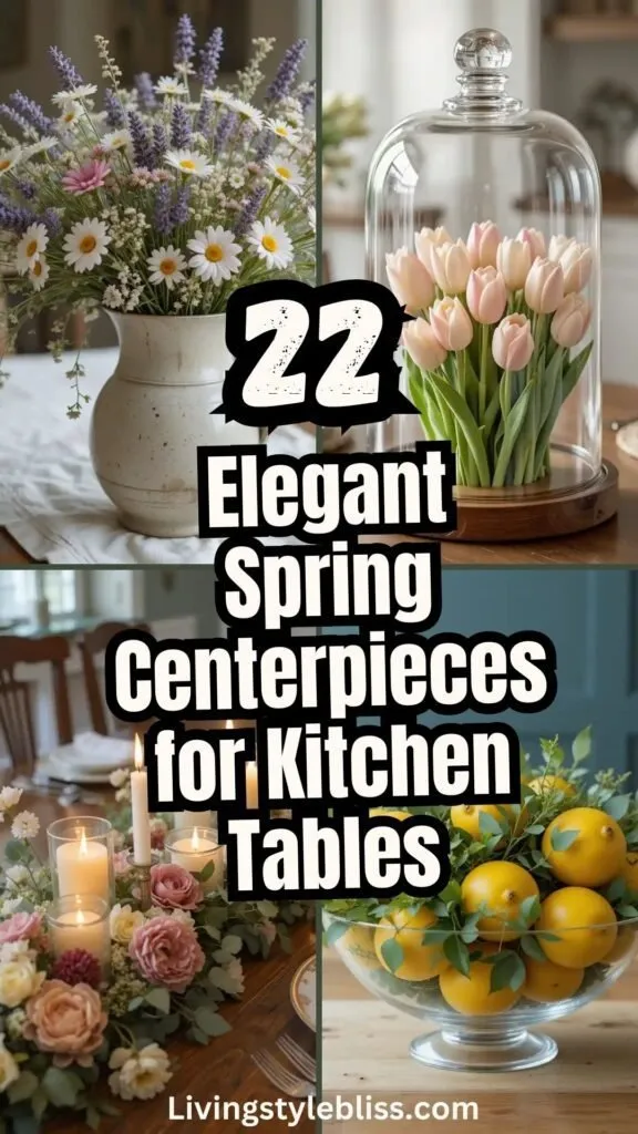 Spring Centerpieces for Kitchen Tables