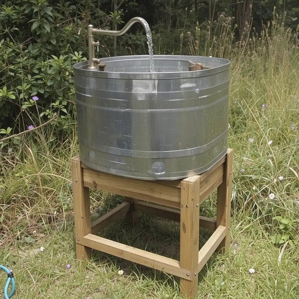 Stock Tank Sink Station