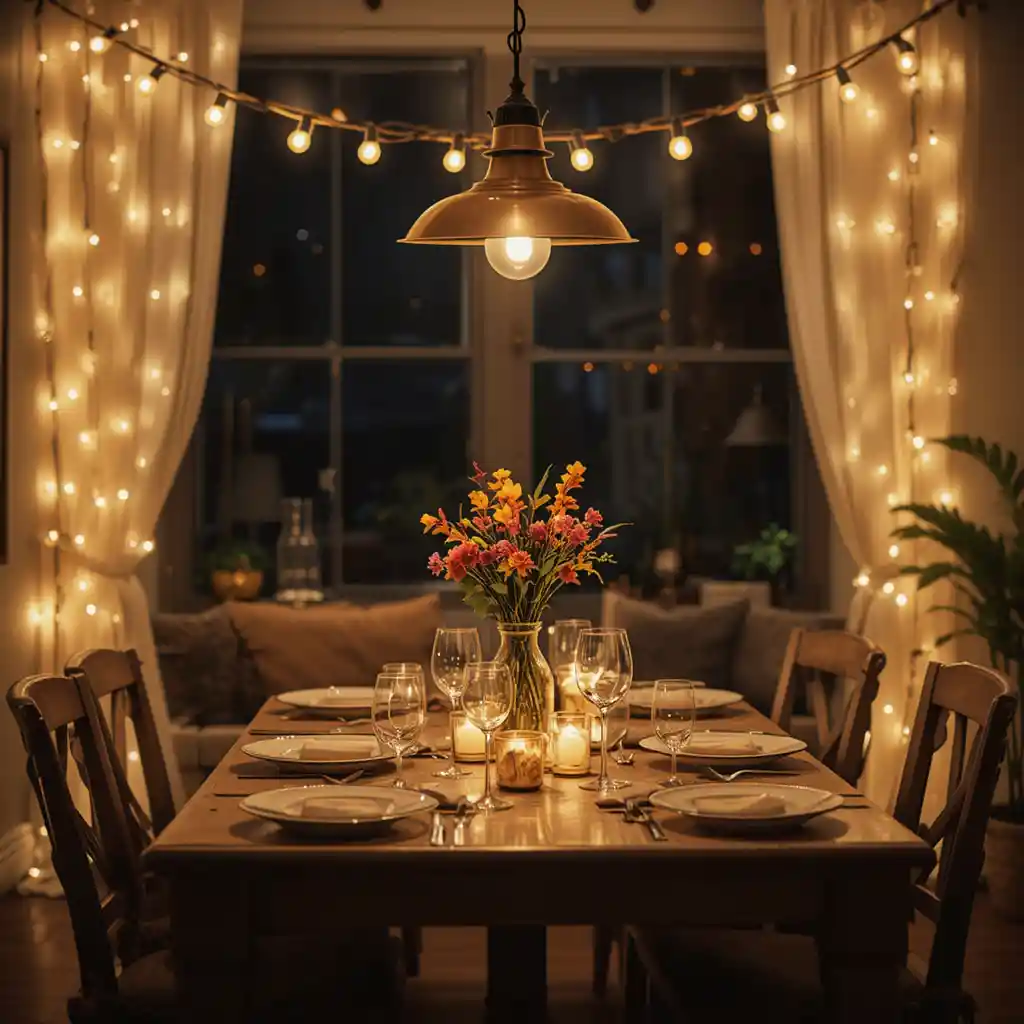 String Lights for a Cozy Glow