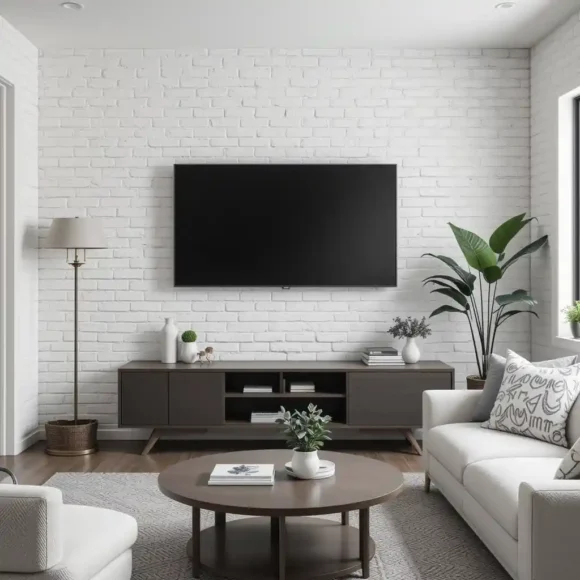 White Brick Walls for a Textured Look