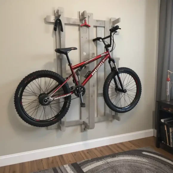 BMX and Dirt Bike Display Wall