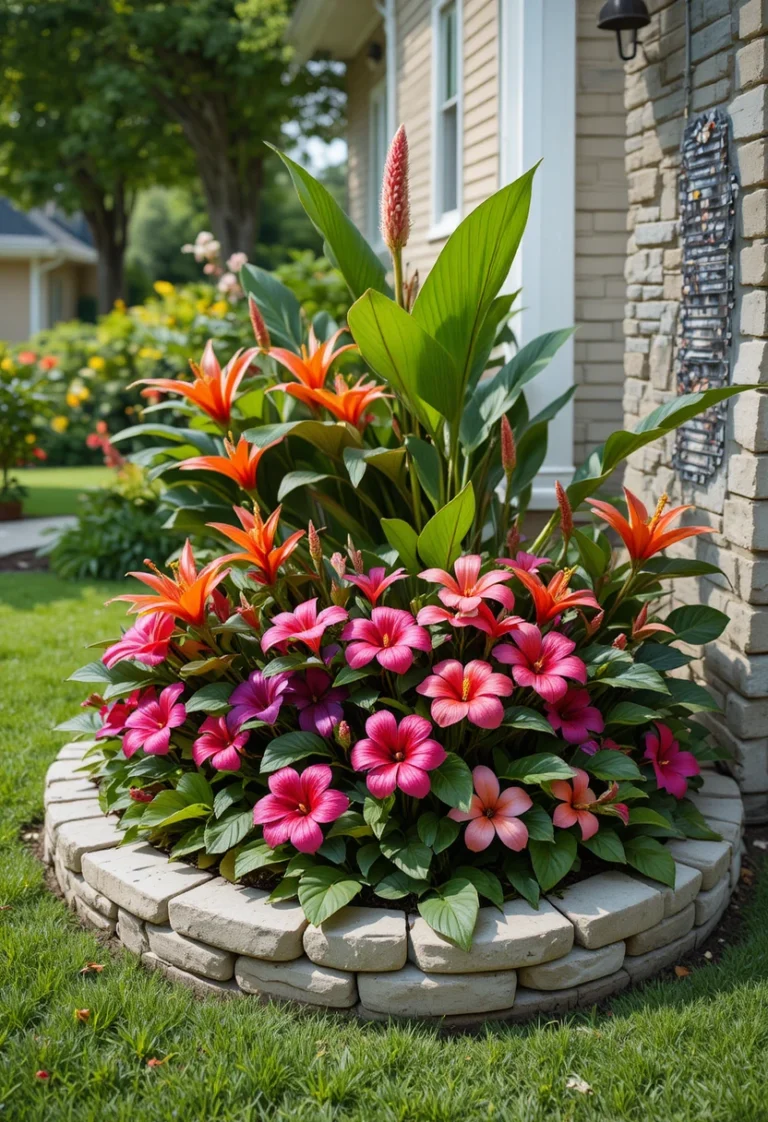 21 Easy-Care Flower Beds in Front of House Ideas That Still Look Professional