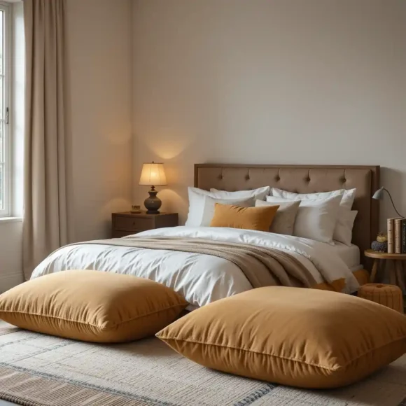 Floor Cushions And Low Lighting