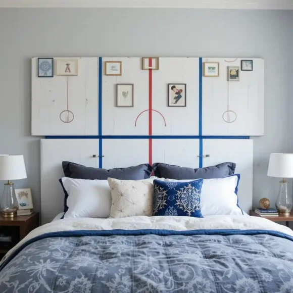 Hockey Rink Headboard
