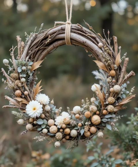 Boho Fall Wreath