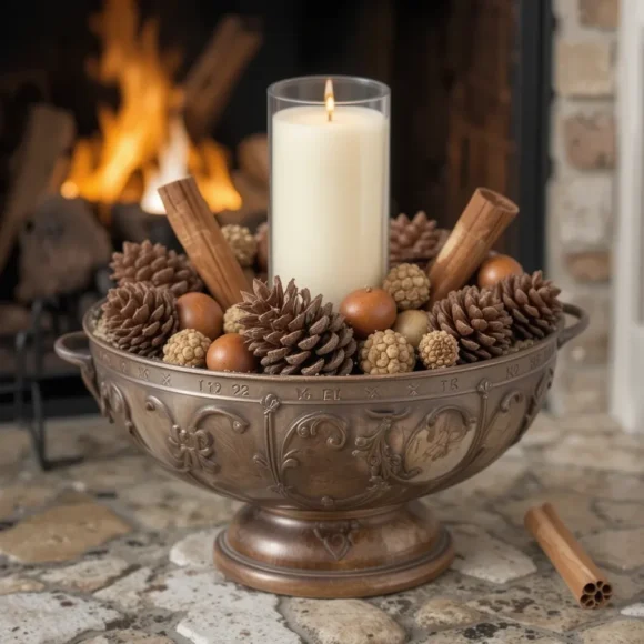 Acorn and Pinecone Bowls