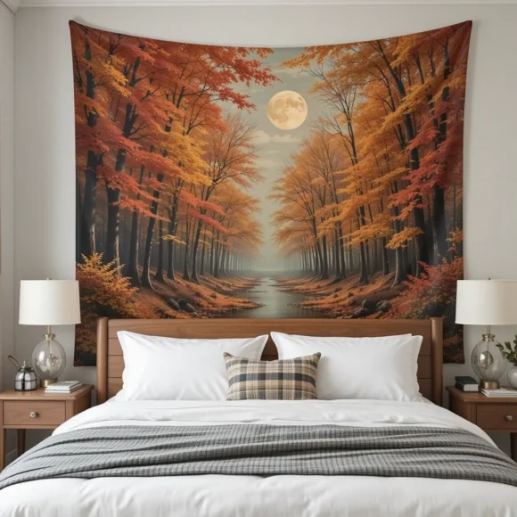Add a Fall-Inspired Tapestry