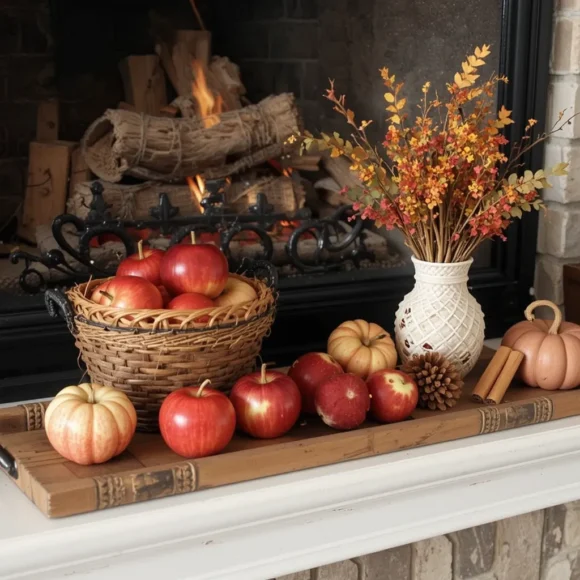 Apples and Cinnamon Decor Accents