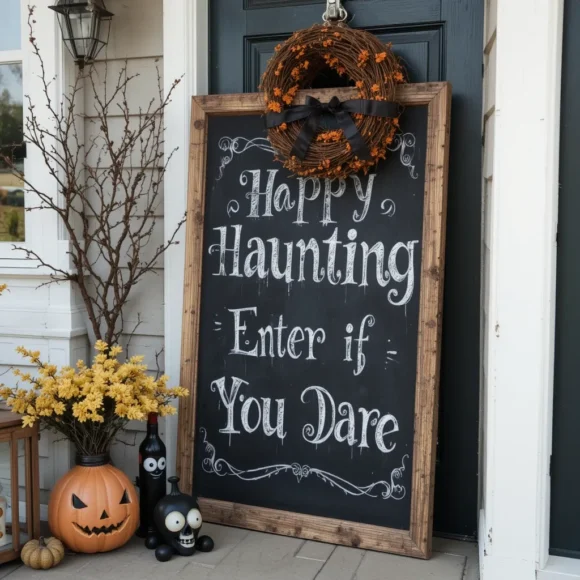 Chalkboard Welcome Signs