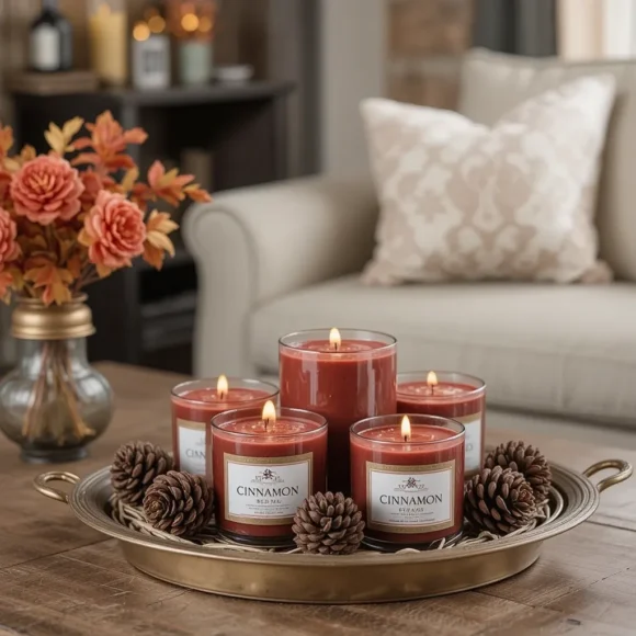 Cinnamon Scented Candles