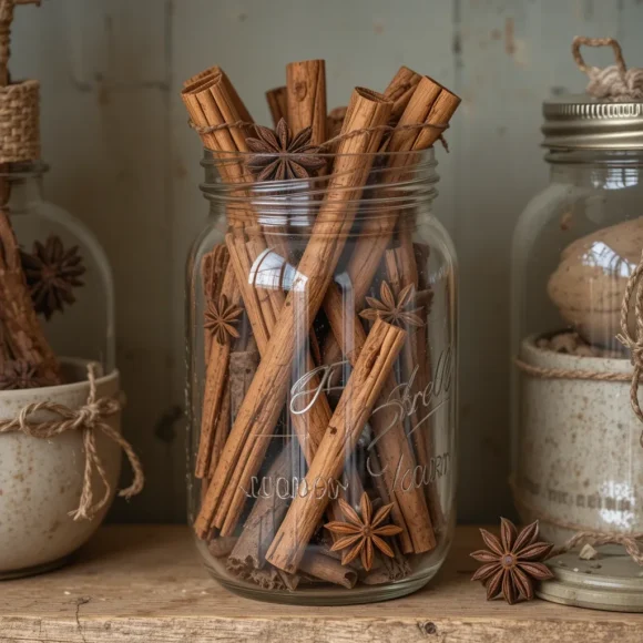 Cinnamon Stick Jars