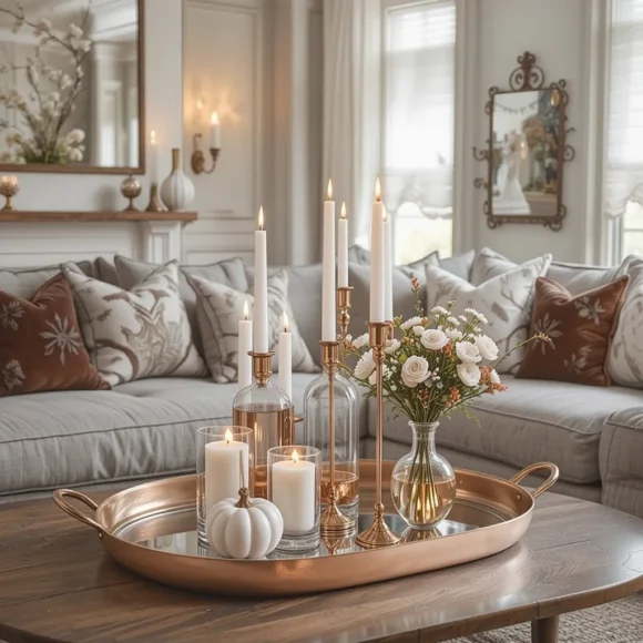 Copper Candle Holders