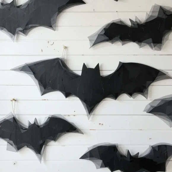 DIY Shiplap Bat Cutouts