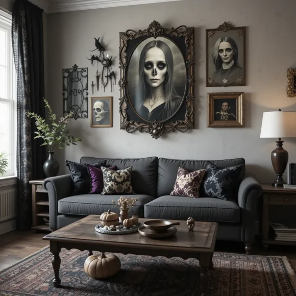 Eerie Portrait Wall