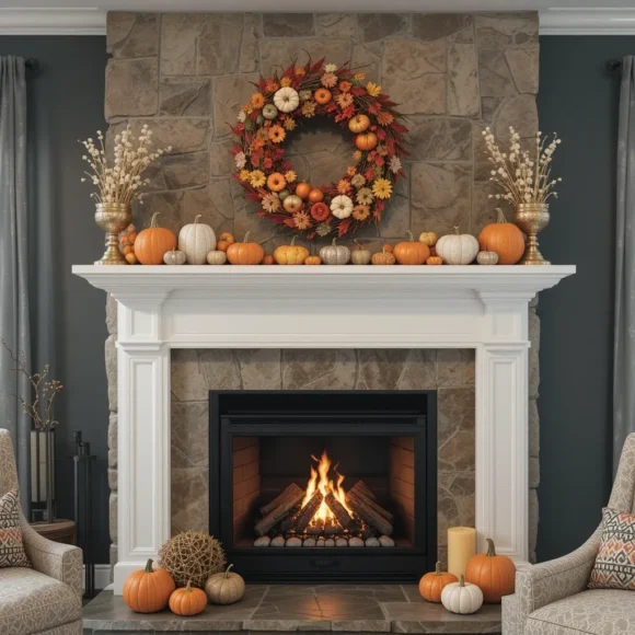 Faux Antlers or Wreath Centerpiece