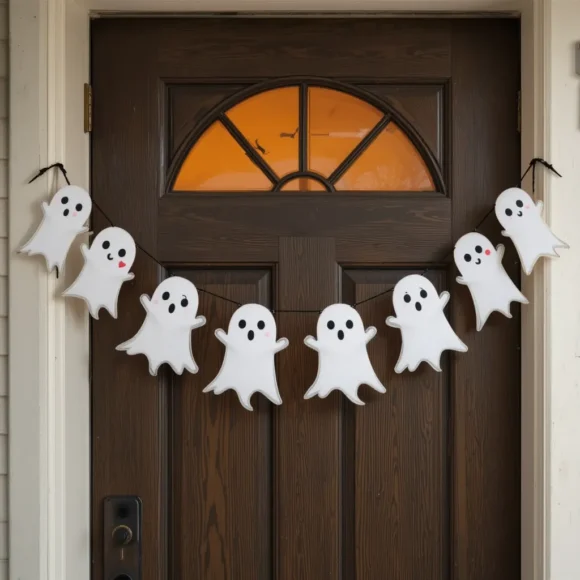 Friendly Ghost Garland