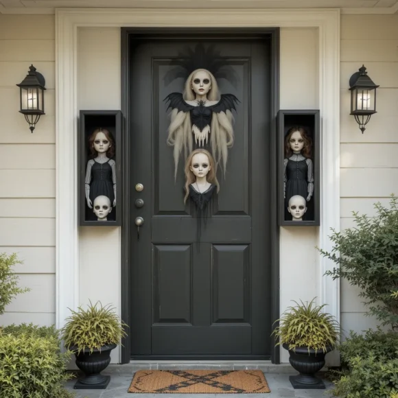 Haunted Doll Display