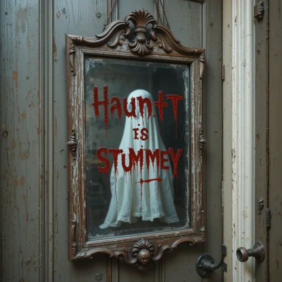 Haunted Mirror Hanging