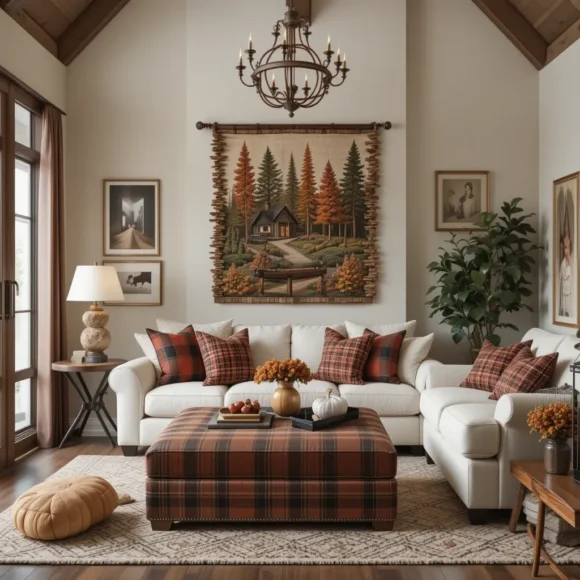 Incorporate Plaid Accents