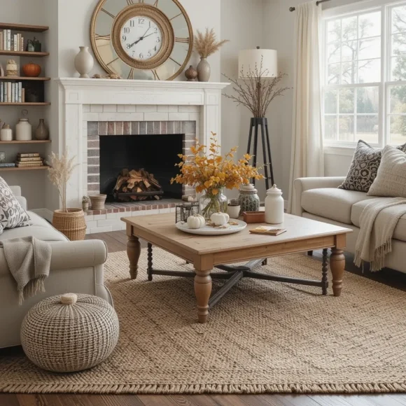 Layer Rugs for Texture