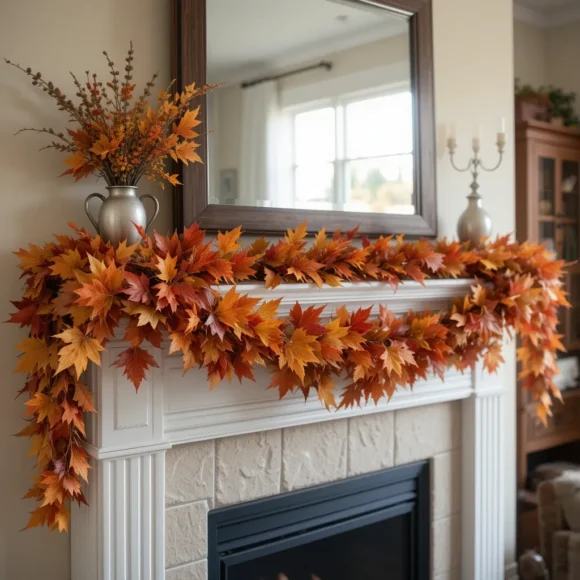 Maple Leaf Wall Garland