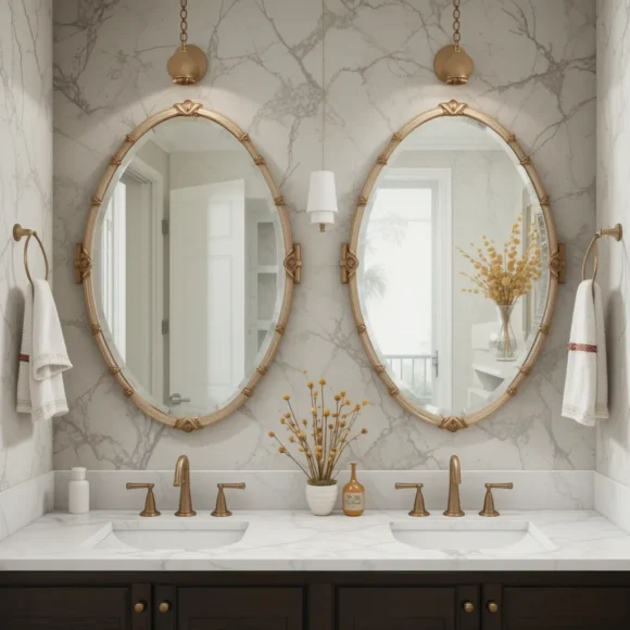 Metallic Copper Hardware Accents
