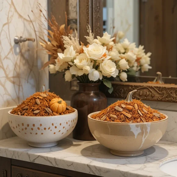 Pumpkin Spice Potpourri Bowls