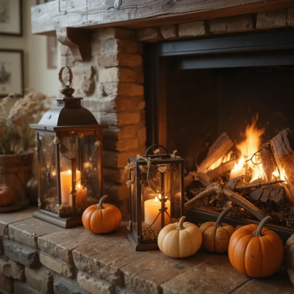 Rustic Wooden Lanterns