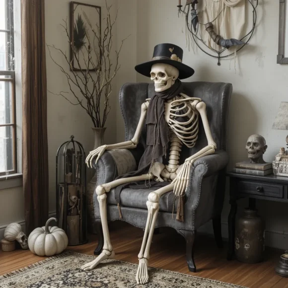 Skeleton Sitting Chair