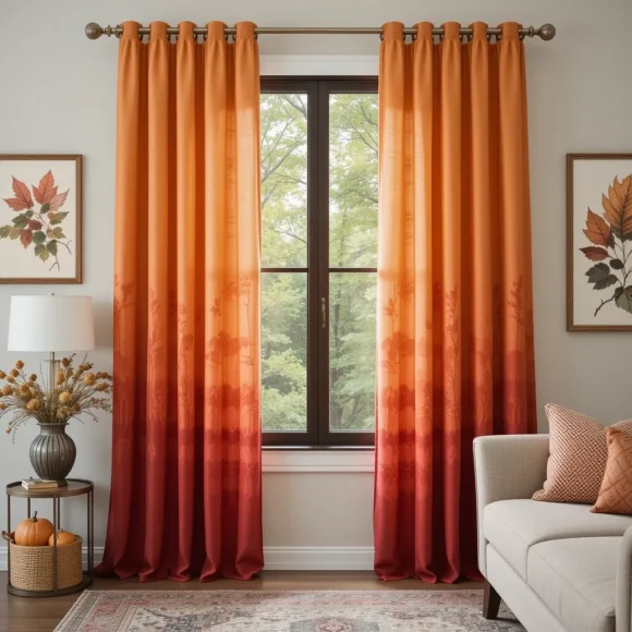 Sunset Ombre Curtains