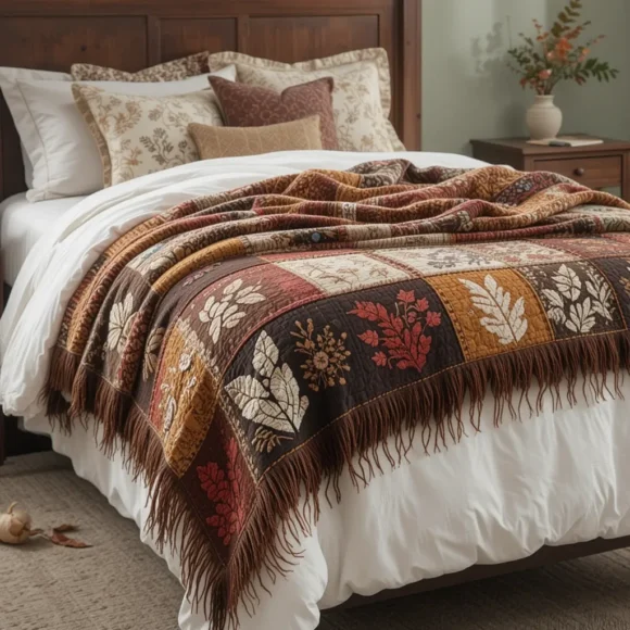 Use a Quilted Throw Blanket