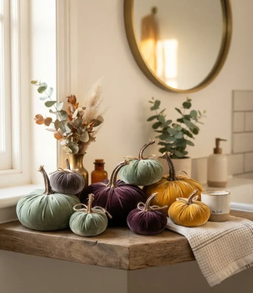 Velvet Pumpkins