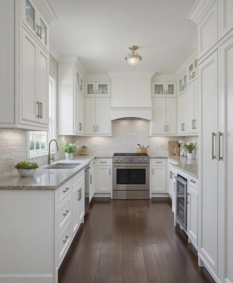 18 Stylish Kitchens with White Cabinets Ideas