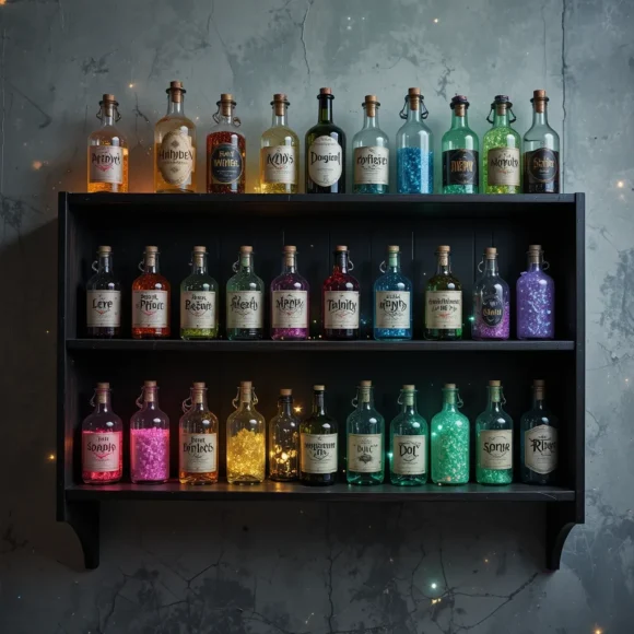 Witch’s Potion Shelf