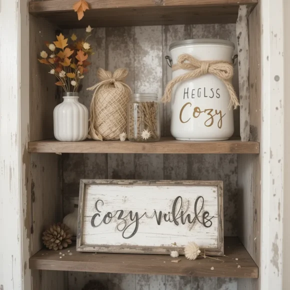 Wooden Fall Signs
